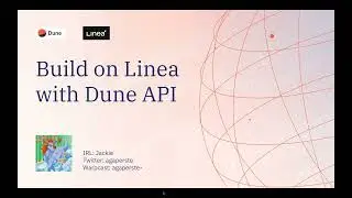 Build on Linea with Dune API