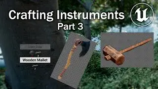 Unreal Engine 5 Tutorial - Crafting Items Part 3: Crafting Items with Animation