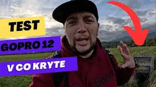 🔥Otestoval som GOPRO 12 - ubytoval som sa v Glampingu a natočil som opustený CO KRYT - Vlog