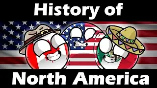 CountryBalls - History of North America