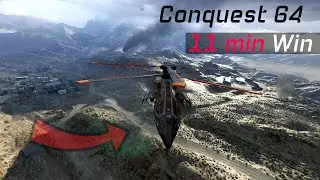 Tactical and fast Stealth Heli CQ 64 win | BF 2042 4K HDR
