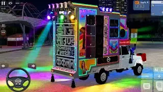 Indian Loading Dj Pickup Game ! Loading Dj truck game ! Bus simulator Indonesia ! Hindi Remix DjSong