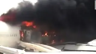 Emirates plane catches fire in Dubai and reason?