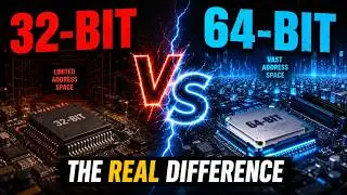 32 Bit vs 64 Bit What's the REAL Difference