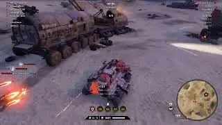 Crossout / Tempura 100kmh small tracks / Dodging that Lancer - Crossout Show Submission