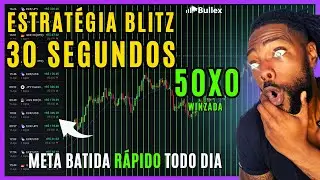 STRATEGY ON THE BULLEX BLITZ CHART IN 30 SECONDS - 50X0 - THE BEST IN BINARY OPTIONS 2025