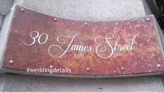 30 James Street wedding video details | Liverpool wedding videographer