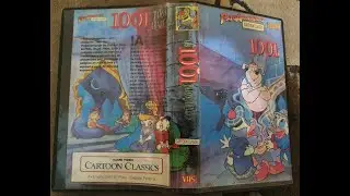 Ducktales: 1001 Arabian Ducks Argentina Bootleg VHS Closing (Cartoon Classic) 1991