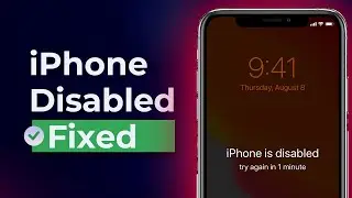 How to fix iPhone disabled