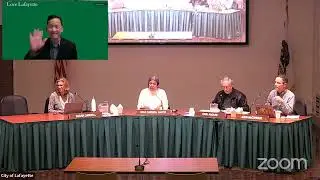 Lafayette City Council Meeting, October 28, 2024