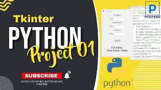 Python Tkinter Project 01: Print Full Name