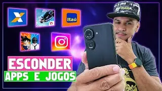 Como Esconder APLICATIVOS e JOGOS no CELULAR ANDROID - SEM INSTALAR NADA (Função Nativa no Celular)