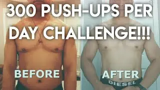 Men Needs To Do 100 Push Up Every Day For 30 Days Fitness Exercise Challenge - How To Lose Body Fat