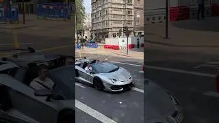 Gintani Lamborghini Aventador Roadster in London!