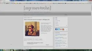 How to wrap text around an image in a Blogger post