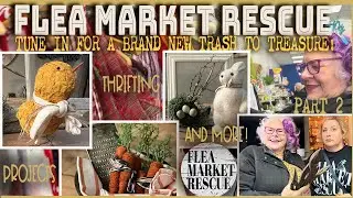 DIY SPRING HOME DECOR TRASH TO TREASURE THRIFT PROJECTS WITH DELAINE WRIGHT- 2024  PART 2