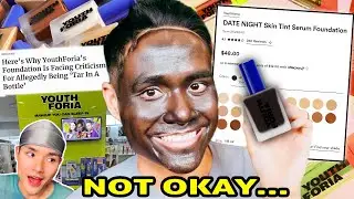 Tiktoker Does Black Face and INSTANTLY regretted it | Youthforia Foundation drama