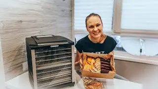 🔴обзор на дегидратор OBERHOF FRUCHTTROCKNER B-53.готовим фрипсы и пастилу!
