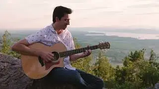 Around the Corner - Matteo Palmer | Fingerstyle Acoustic Guitar | Relaxing Instrumental Guitar Music