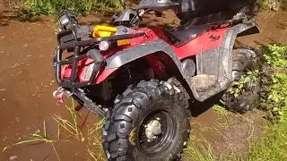 STELS ATV 300B | Чуть не остались в лесу.. | Сложная грязь 🔥
