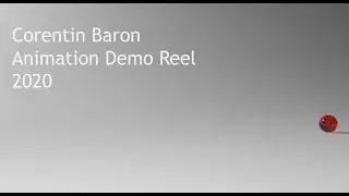Corentin Baron Animation ShowReel 2019-2020