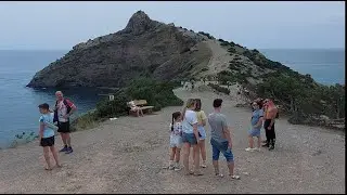 Крым. Новый Свет. июль 2021. Набережная ТропаГолицына Можжевеловая роща 2021 Шторм