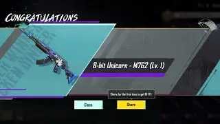 FREE 8-Bit Unicorn M762 - PUBG MOBILE