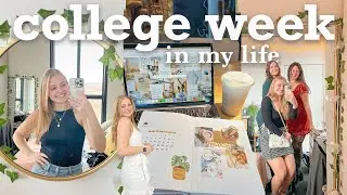 COLLEGE WEEK IN MY LIFE 📝 graduation dresses, birthday dinner, exams | The University of Michigan