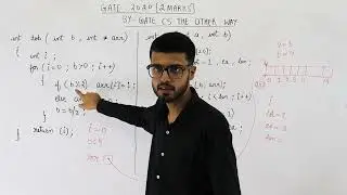 Gate 2020 pyq C Programming | Consider the following C functions int tob (int b, int* arr) {  int i;
