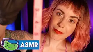 Clinical Study ASMR |  Gentle Face Measuring & Detailed Attention