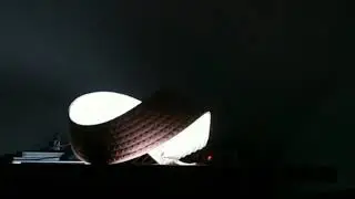 Testing the second moebius strip LED thing