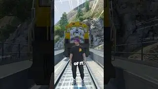 I Stopped The Train In GTA 5