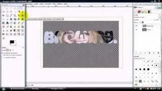 Come fare un'immagine all'interno di una scritta con Gimp.
