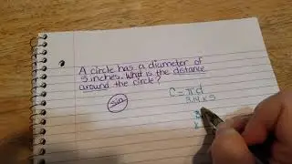 Circumference - Distance Around Circle