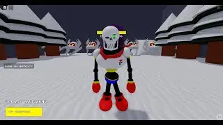 [Undertale Multiversal Calamity 2] SG!Dustbelief Papyrus 1,2,3 phase,Hyper DustDust Sans.