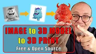 From Image to 3D Model to 3D Print Using TripoSR