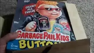 Garbage Pail Kids Collection - Part 6 - GPK BUTTONS IN BOX 72 buttons