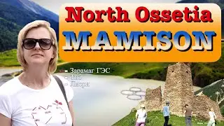 North Ossetia mountains. Mamison Gorge. Russia. 2022. Full HD