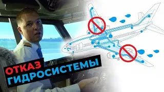 ОТКАЗ ГИДРОСИСТЕМЫ самолета | ТЕОРИЯ и действия пилота Boeing 737