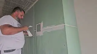 Заделка стыков гкл без лент и примыкание гкл к алюминию