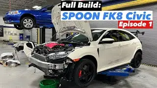 Full Spoon FK8 CTR Catalog Build - Overview and Installing Hondata Fuel System Upgrade (Episode 1)