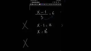 Equação Em 15 Segundos #aprendermatematica #aprendamatematica
