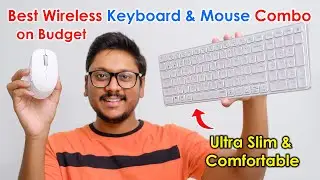 Best Wireless Keyboard & Mouse Combo on Budget... Ultra Slim & Comfortable!