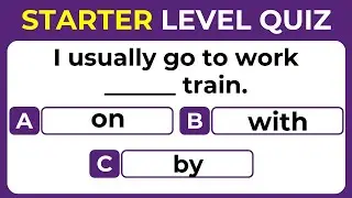 English Starter Level Test