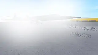 The fastest plane in airplane simulator is well, fast