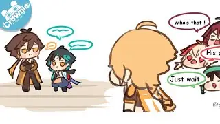 Little Xiao Asks for Permission | Genshin Impact Comic Dub | CrownieShorts
