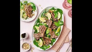 Garlicky Grilled Lamb Loin Chops