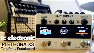 TC Electronics PLETHORA X3 TonePrint Multi-FX Pedalboard (Stereo)