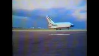Лётные испытания «БУРАНа». 1985