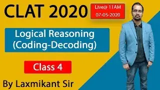 Clat online coaching  Classes |   Logical Reasoning (Coding-Decoding)